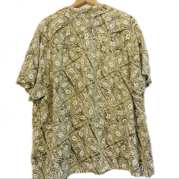 Villager Liz Claiborne Button Down Print Safari - Picture 7 of 8